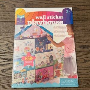 NEW Colorful Wall Sticker Playhouse